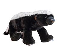 Peluche tasso | Comodo peluche decorativo per giocattolo di peluche per giocattolo di peluche imbottiti di miele nera | Bambola cattiva e soft honey unica e realistica per la casa e i bambini