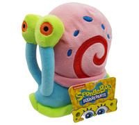 Peluche testa di spugna SpongeBob Gary - 17 cm - con dettagli e ricami