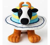 Peluche Tralalero Tralala, Italian Brainrot, simpatico, morbido, per bambini e adulti, squalo peluche, Tung Tung Tung Sahur, per appassionati dei giochi e collezionisti (La Vaca Saturno Saturnita)