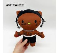 Peluche Travis Scott Hello Kitty Rap Music Mtv Orsacchiotto Morbido in Cotone