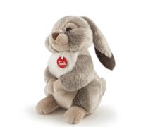 Trudi Peluche Coniglio Leprotto Lino mod. 24014 Collezione Parco 18x29x22 cm taglia M