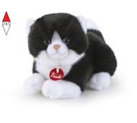 PELUCHE TRUDI TRUDINO GATTO BIANCO/NERO XS