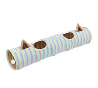 Peluche Tunnel per animali domestici Hideaway Tunnel Playtube giocattolo pieghevole Letto Playtent Interattivo Giocattolo per interni 47 '' Forniture per animali domestici Gatti