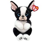 Peluche TY Beanie Bellies cane bianco e nero 24 cm