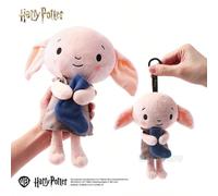 Peluche ufficiali della serie Harry Potter, bambole a cartoni animati, portachiavi Dobby in peluche, ciondolo a forma di torta di Harry Potter e piccola borsa, regali di Natale Dobby da 30 cm,Dobby da