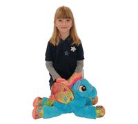 Peluche Unicorno Bianco 50cm Pony Cavallo Magico con Ali