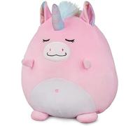 Peluche Unicorno Rosa Squishy - Simpatico Giocattolo da Abbracciare Kawaii Morbido Cuscino per Ragazza Kid Compleanno di Natale