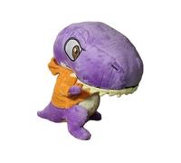 Peluche Vastatore T-Rex Viola Morbido per Bambini 25 cm - Giocattolo per Bambini e Fan di YouTube, Peluches Dinosauro Regalo per Bimbo e Bimba, Sicuro per Bambini
