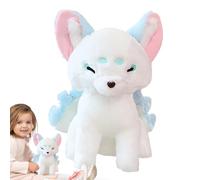 Peluche Volpe - Adorabile creatura mitica, statuetta di design a nove code, confortevole in tessuto, affascinante giocattolo decorativo | per la celebrazione delle vacanze, festival invernale, scambio