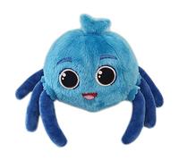Peluche Wiskey il Ragnetto, Filastrocca Coccole Sonore, pupazzo, 20 cm, blu- PTS59890