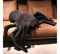 Peluche XXL di peluche a forma di ragno, morbido cuscino di animale, giocattolo di peluche, regalo per bambini/adulti (40 cm, 200 g)