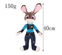 Peluche Zootropolis Judy Hopps o Nick Wilde 40/50 cm - Pupazzo Morbido
