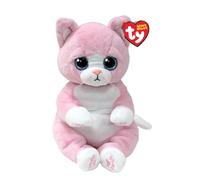 TY Lillibelle - Berretto con gatto Bellies, misura media, 24 cm, morbido peluche da collezione