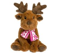 Pelucho Borsa dell'acqua calda peluche Elan Inverno - Benessere caldo e dolcezza - Microonde - Grani di grano e fiori di lavanda - Made in France