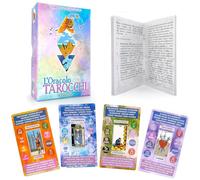 Pelucton L'Oracolo dei Tarocchi in Italiano, 86 Carte Divinatorie con Libro Guida per Principianti ed Esperti, Oracoli Speciali e Completi. Nuova versione.