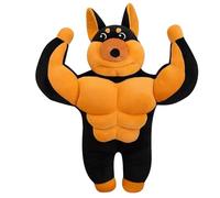 Peludo di cane muscolare divertente | Peluche per cani | Animale di peluche | Brutta bambola carina per accompagnare, abbracciare e giocare, un regalo di compleanno del canoro per ragazze e donne