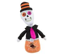 Peluga Bambola Di Halloween - Tessuto Peluche Ripieno, Personaggi Morbidi Raccapriccianti | Adorabile Peluche Di Zucca Con Teschio Di Con Body Huggable Decorazione Per La Casa Ornamenti Per Le