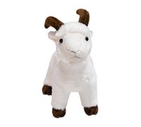 Peluga di capra - Plush Push Animal Custhow | Bambola di peluche di peluche, cuscino di capra soffice, pp di cotone pp morbido decorativo di capra a ripieno per auto per bambini divano di divan