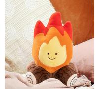 Peluga di peluche a forma di fuoco Cuscino di divano per decorazioni per la