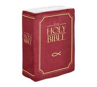 Peluga Di Peluche Della Sacra Bibbia - Cuscino Per I Bambini Delle Scritture Morbide Per Bambini | Giocattolo Religioso Ripieno Da 13 Pollici, Peluche Per Bambole A Base Di Fede, Pretendente Playbook