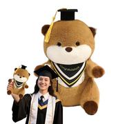 Pelugia di laurea, animali di peluche - DECIFICARE DI LUNGA MORTE SEGNI PER LOTERS - Pussato di laurea di laurea con diploma di cappello per laureati per adulti festa di compleanno San Natale