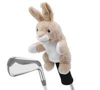 Peluria Peluche, Copertura Testa del Conduttore Animale Riempito - Coperture Testa di Golf per foreste,Attrezzature di protezione di Wood Club per le Donne, Peluche Animali.