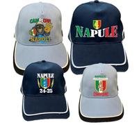 PELUSCIAMO Cappellino Baseball Scudetto Napoli 24/25 | 4° Scudetto | Modello Competition Teamwear Cappello con Visiera PS 12762-BS