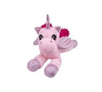 Pelux Grande Peluche Unicorno Rosa - Extra Large: 70 cm - Alette, zampette e corno glitterati - Extra Soft - Bambini 0 mesi - Globo Giocattoli 41365