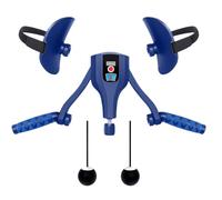 Pelvic Floor Muscle Trainer, Multifunctional Adjustable Resistance Hip Exerciser, Alloy Steel, Foam Pelvic Floor Muscles Repair Equipment for Strengthening and Rehabilitation, 21.5x12.5x12cm