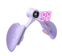 Pelvic trainer, Dispositivo for esercizi Hip Trainer con rotazione a 360 gradi u2013, schermo intelligente regolabile, attrezzo for esercizi for i muscoli del pavimento pelvico(Dark violet)