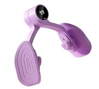 Pelvic trainer， Strumento di allenamento muscolare con schermo intelligente for area di lavoro, studio yoga, soggiorno, camera da letto, sala giochi, palestra(Purple)