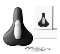 Pelvitone Pelvic Floor Trainer for Women, Pelvic Floor Muscle Strengthening and Use of Exercise, Comfortable Cushion Kegel Exerciser for Daily Strength Practice, Core Support (Black,Charging model)