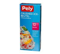 pely 5151 - Sacchetto per Ghiaccio tritato, a Chiusura Automatica, 12 Pezzi