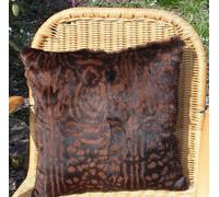 Pelz Cuscino Kanin Stampata 40x40 Pelliccia Federa Morbido