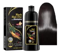 Pemarlis 100ml 3 in 1 Shampoo colorantehampoo nero,capelli grigi tintura istantanea per capelli hair dye shampoo,tintura per capelli in pochi minuti,colori nero a lunga durata