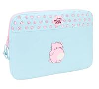 PEMBE THE PINK CAT - Custodia per laptop da 15,6 pollici, zaino ideale per bambini di diverse età, confortevole e versatile, qualità e resistenza, 39,5 x 3,5 x 27,5 cm