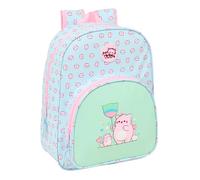 PEMBE THE PINK CAT - Zaino scolastico animato, ideale per bambini e ragazzi, comodo e versatile, qualità e resistenza, 26 x 11 x 34 cm