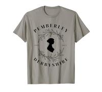 Pemberley Derbyshire 1813 Orgoglio e pregiudizio Jane Austen Maglietta