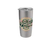 Pemberley Orgoglio e pregiudizio Jane Austen Design Bicchiere termico in acciaio inox doppia parete