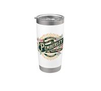 Pemberley Orgoglio e pregiudizio Jane Austen Design Bicchiere termico in acciaio inox doppia parete