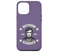 PEMBERLEY SWIM TEAM EST 1813 Meme di Mr. Darcy Jane Austen Custodia per iPhone 12 Pro Max