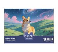 Pembroke Welsh Corgi 1000 Pezzi Per Gioco Familiare, Classici, Giochi Rilassamento Perfetto Per Appassionati Di Esperti Per Adulti Cute Pet Dog Impegnativo E Difficile Per Divertenti Per Uomo E Donna