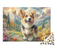 Pembroke Welsh Corgi (6)_3 1000 Pezzi Puzzle, Intrattenimento, Da 12 Anni, 52x38cm