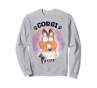 Pembroke Welsh Corgi Cane Mamma Papà Kawaii Dog Doodles Felpa