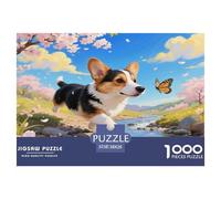 Pembroke Welsh Corgi1000 Piece Jigsaw Puzzles for Adults Educational Games Pet DogChallenging Home Decors Great Gift Idea38x26cm/1000pcs