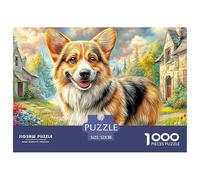 Pembroke Welsh CorgiPremium Jigsaw Puzzles for Adults A 1000-Piece Advanced-Level Set Featuring Challenging And Educational Games - Designed As The Jigsaw Puzzles for Adults And M