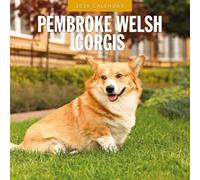 Pembroke Welsh Corgis - Calendario da parete quadrato 2026 Red Robin Publishing