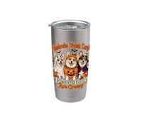 Pembroke Welsh Corgis perché le persone sono inquietanti e spettrali Bicchiere termico in acciaio inox doppia parete