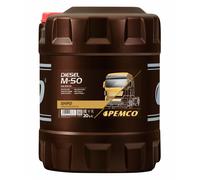 PEMCO 20 Litri DIESEL M-50 SHPD 20W-50 PM0702 API CH-4/SL ACEA E7 A3/B4