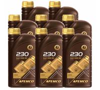 PEMCO 230 8X1 Litro 10W-30 Olio Motore Oli Motore API SN ACEA A3/B4